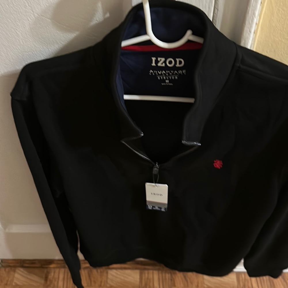 Izod advanced performance stretch quarter zip Men’s Medium sweater